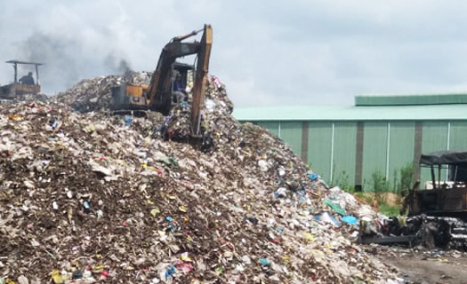 Xử phạt 260 triệu đồng 1 doanh nghiệp ở Bến Tre xử lý rác gây ô nhiễm môi trường